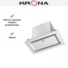 Встраиваемая вытяжка KRONA SELINA 600 GLASS white S