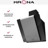 Вытяжка KRONA TALLI 600 inox/black glass 3P