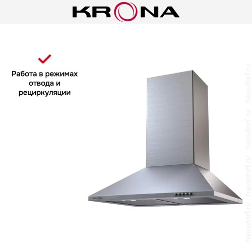 Вытяжка Krona ULRIKA 600 inox PB