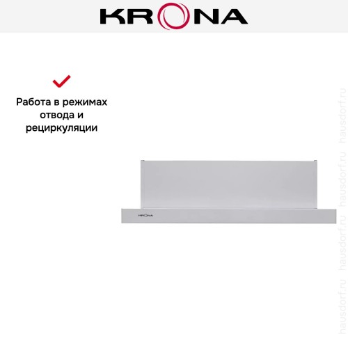 Вытяжка Krona UNA 600 white PB