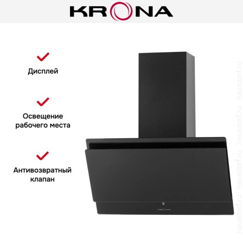 Вытяжка Krona VENERA 600 black S