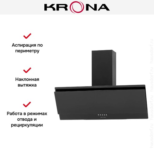 Вытяжка KRONA VENERA 900 BLACK PB