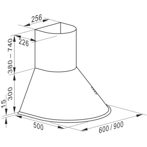 Вытяжка Kaiser А 9423 Be Eco