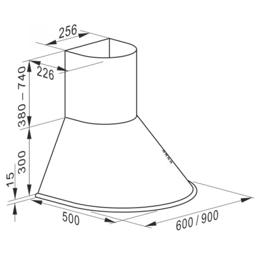 Вытяжка  Kaiser A 9423 RotBE Eco