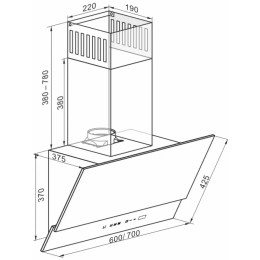 Вытяжка Kaiser AT 6410 FR Eco