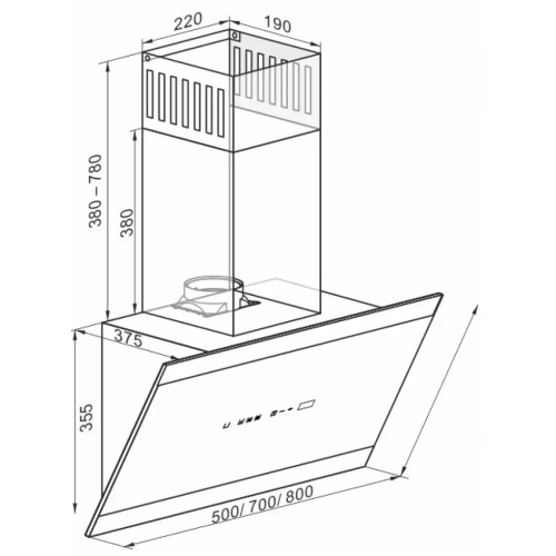 Вытяжка Kaiser AT 7435 Eco