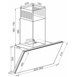 Вытяжка Kaiser AT 9430F Eco