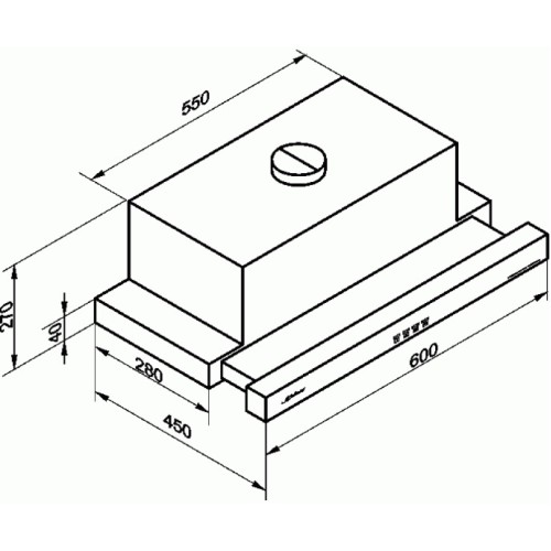 Встраиваемая вытяжка Kaiser EA 644 ElfEm Eco