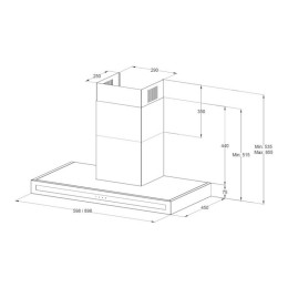Купольная вытяжка Korting KHC 6877 N