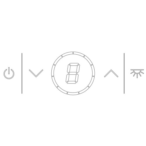 Встраиваемая вытяжка Korting KHI 9828 GN