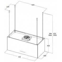 Вытяжка Korting KHA 40828 GN