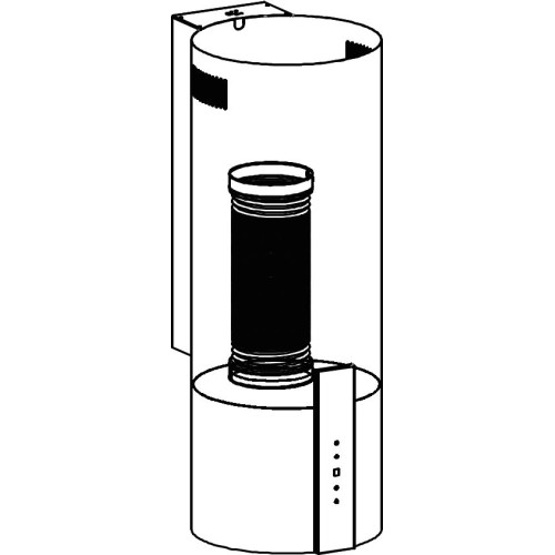 Вытяжка Korting KHC 35969 DW Cylinder