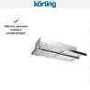 Встраиваемая вытяжка с выдвижным экраном Korting KHP 9815 X
