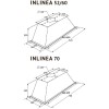 Встраиваемая вытяжка Kuppersberg INLINEA 70 CX