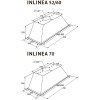 Встраиваемая вытяжка Kuppersberg INLINEA 70 X