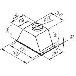 Встраиваемая вытяжка Kuppersberg Inlinea 52 C