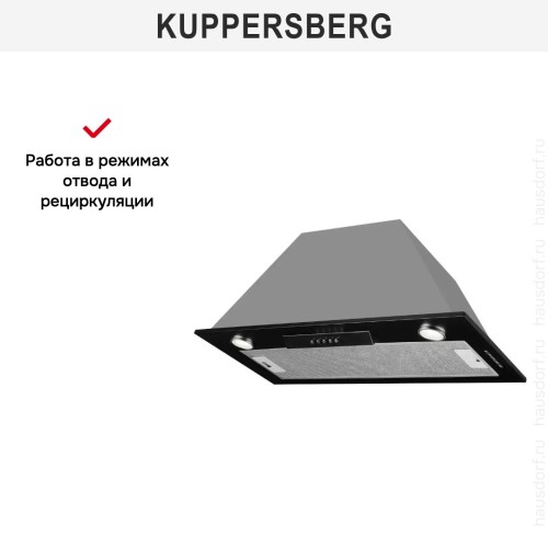 Встраиваемая вытяжка Kuppersberg INLINEA 70 BX