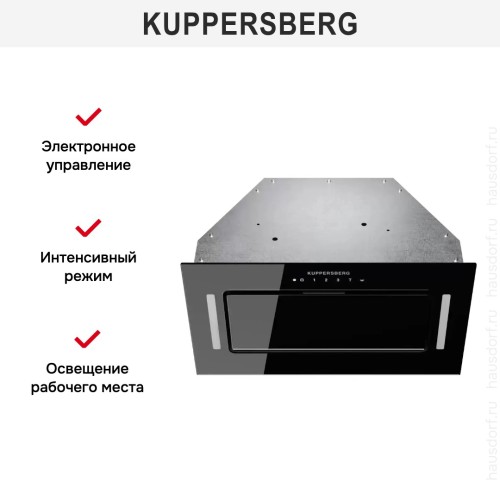 Встраиваемая вытяжка Kuppersberg INNOVA V 60 Black