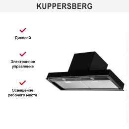 Встраиваемая вытяжка Kuppersberg NANCY S 90 Black