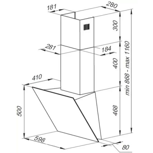 Вытяжка Kuppersberg F 660