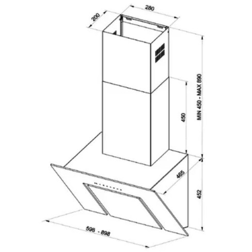 Вытяжка Kuppersberg F 660 W
