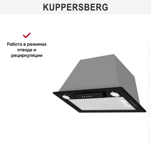 Встраиваемая вытяжка Kuppersberg INLINEA 52 B X