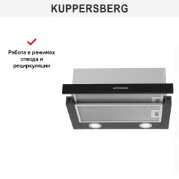 Встраиваемая вытяжка Kuppersberg SLIMHIT 50 BG