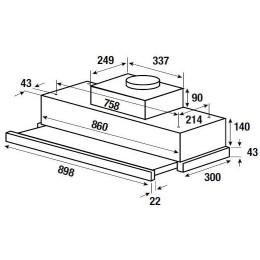 Встраиваемая вытяжка Kuppersbusch DEF 9800.0 E
