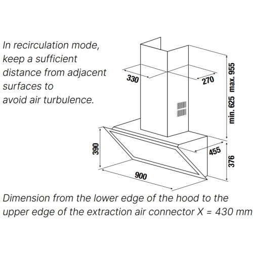 Вытяжка Kuppersbusch DW 9880.0 S1 Stainless Steel