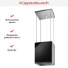 Островная вытяжка Kuppersbusch DI 3800.0 S2 Black Chrome