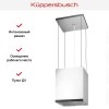 Островная вытяжка Kuppersbusch DI 3800.0 W2 Black Chrome
