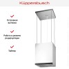 Островная вытяжка Kuppersbusch DI 3800.0 W2 Black Chrome