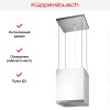 Островная вытяжка Kuppersbusch DI 3800.0 W3 Silver Chrome