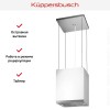 Островная вытяжка Kuppersbusch DI 3800.0 W3 Silver Chrome