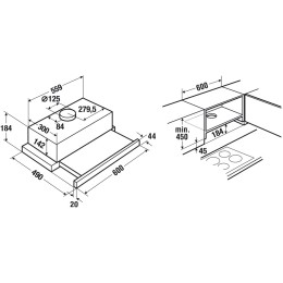 Встраиваемая вытяжка Kuppersbusch DEF 6300.0 E
