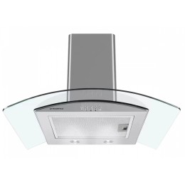 Кухонная вытяжка MAUNFELD Ancona PlusA 50 нержавеющая сталь\прозрачное стекло