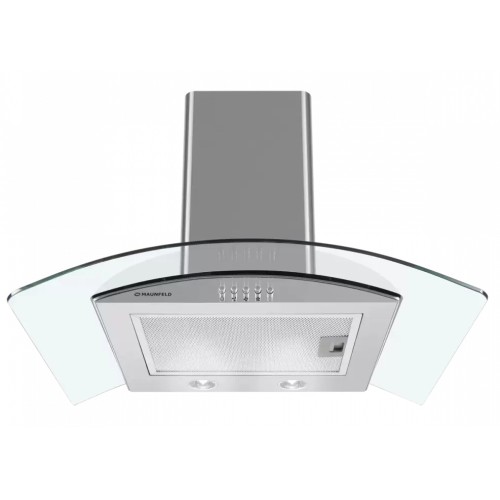 Кухонная вытяжка MAUNFELD Ancona PlusA 50 нержавеющая сталь\прозрачное стекло