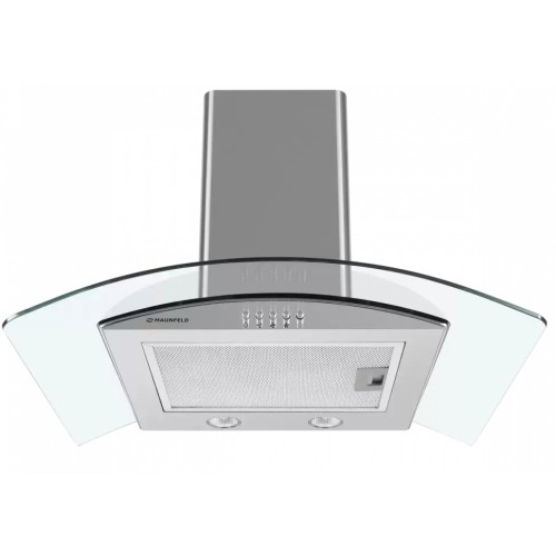 Кухонная вытяжка MAUNFELD Ancona PlusA 50 нержавеющая сталь\прозрачное стекло