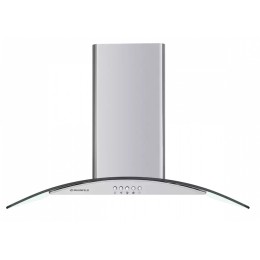 Кухонная вытяжка MAUNFELD Ancona PlusA 50 нержавеющая сталь\прозрачное стекло