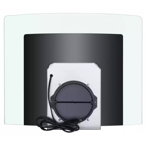 Кухонная вытяжка MAUNFELD Ancona PlusA 50 нержавеющая сталь\прозрачное стекло