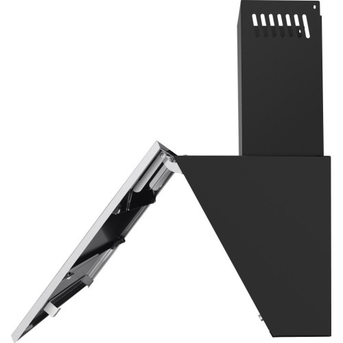 Кухонная вытяжка MAUNFELD Bridge 60 нержавеющая сталь\черное стекло