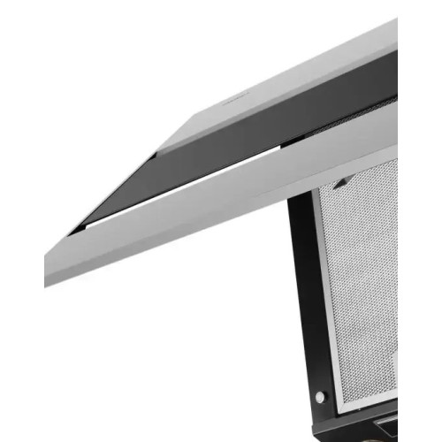 Кухонная вытяжка MAUNFELD Bridge 60 нержавеющая сталь\черное стекло