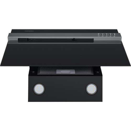 Кухонная вытяжка MAUNFELD Bridge Line 60 черный\вставка сатин