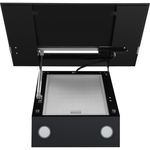 Кухонная вытяжка MAUNFELD Bridge Line 60 черный\вставка сатин