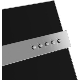 Кухонная вытяжка MAUNFELD Bridge Line 60 черный\вставка сатин