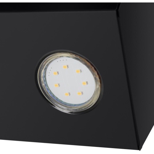 Кухонная вытяжка MAUNFELD Bridge Line 60 черный\вставка сатин