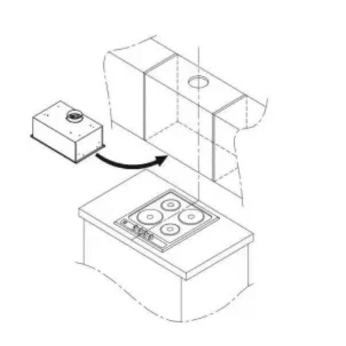 Встраиваемая кухонная вытяжка MAUNFELD Crosby Light C 60 черный