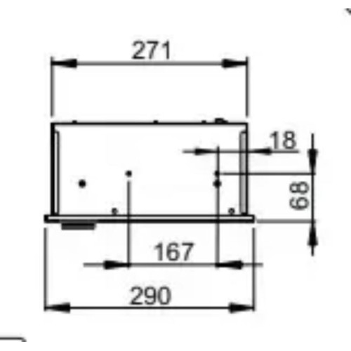 Встраиваемая кухонная вытяжка MAUNFELD Crosby Rocky 60 черный