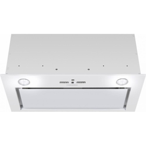 Встраиваемая кухонная вытяжка MAUNFELD Fantasy 1000ST 60 белое стекло