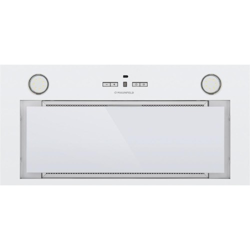 Встраиваемая кухонная вытяжка MAUNFELD Fantasy 1000ST 60 белое стекло